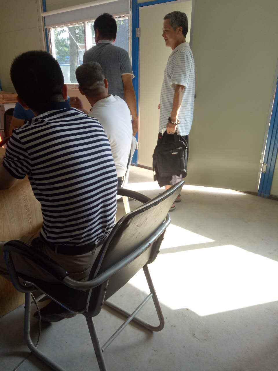 2017年6月12日福州市質(zhì)量安全監(jiān)督站對福建經(jīng)濟學校施埔校區(qū)綜合實訓樓建設(shè)項目檢查指導